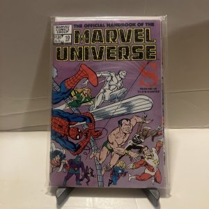 MARVEL UNIVERSE #10 OCTOBER 1983! MARVEL CLASSIC!!