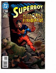 10 Superboy DC Comics # 34 36 37 38 39 40 41 42 43 44 Flash Superman Arrow J214