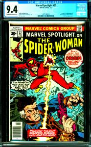 Marvel Spotlight #32 CGC Graded 9.4 1st Spider-Woman