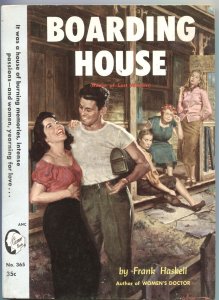 CAMEO BOOKS-BOARDING HOUSE #365-1954-SPICY GEORGE GROSS COVER ART