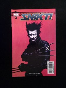 Wolverine Snikt #1  MARVEL Comics 2003 NM- 