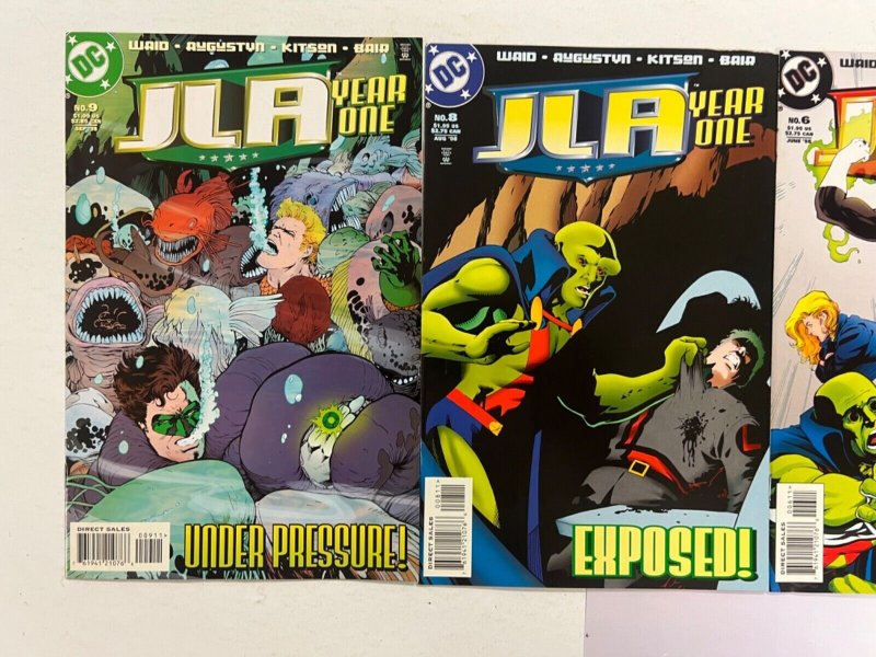 4 JLA DC Comic Books # 5 6 8 9 Batman Superman Wonder Woman Robin 36 JS44