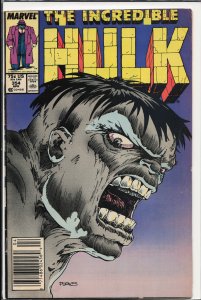 The Incredible Hulk #354 Newsstand Edition (1989) Hulk