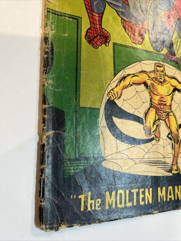 Amazing Spiderman (1966) # 35 (Fair) Molten Man App