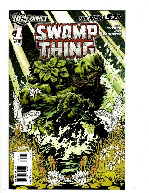 Swamp Thing # 1 NM 1st Print DC New 52 Comic Book Batman Superman Flash HR8