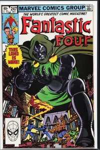 Fantastic Four #247 (1982) Fantastic Four [Key Issue]