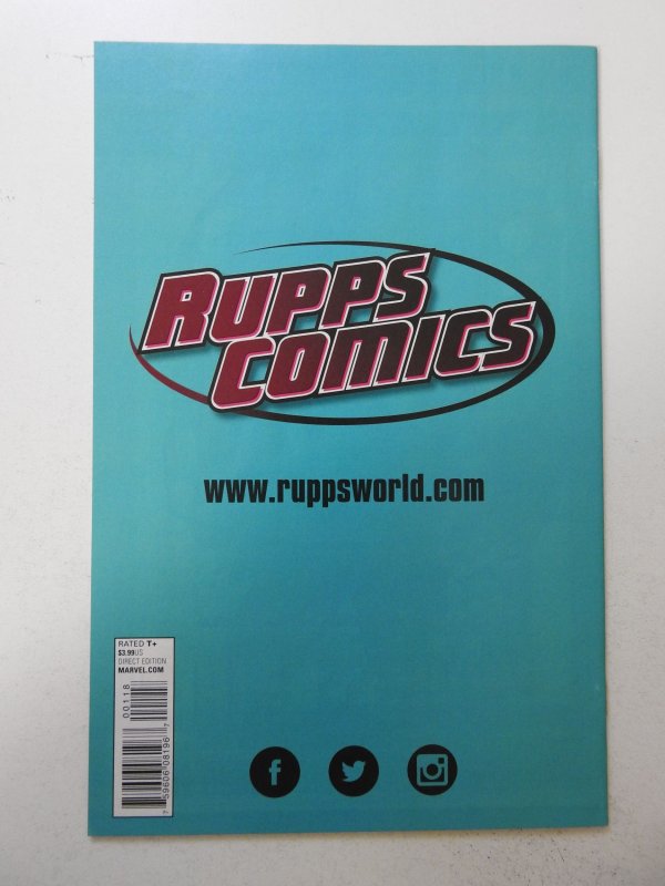 Spider-Gwen #1 Rupps World Comics Cover (2015) NM- Condition!