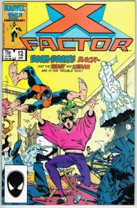 X-Factor #12 (1986) - 9.0 VF/NM *1st Appearance Fallen Angels*