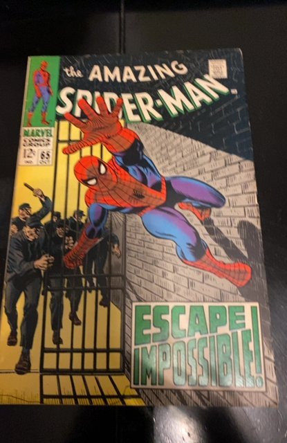 The amazing spiderman #66 John romita art