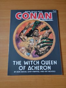 Marvel Graphic Novel #19 Conan ~ NEAR MINT NM ~ 1985 Marvel Comics