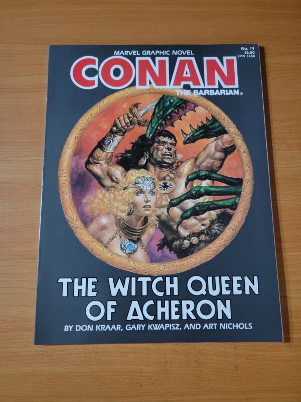 Marvel Graphic Novel #19 Conan ~ NEAR MINT NM ~ 1985 Marvel Comics