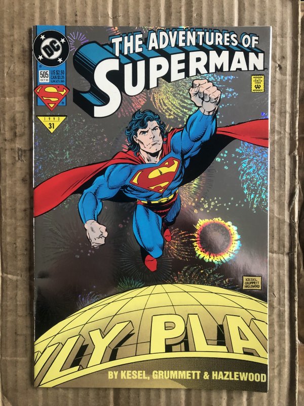 Adventures of Superman #505 Enhanced Edition (1993)