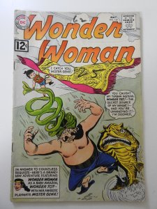 Wonder Woman #130 (1962) VG- Condition 1/2 in spine split