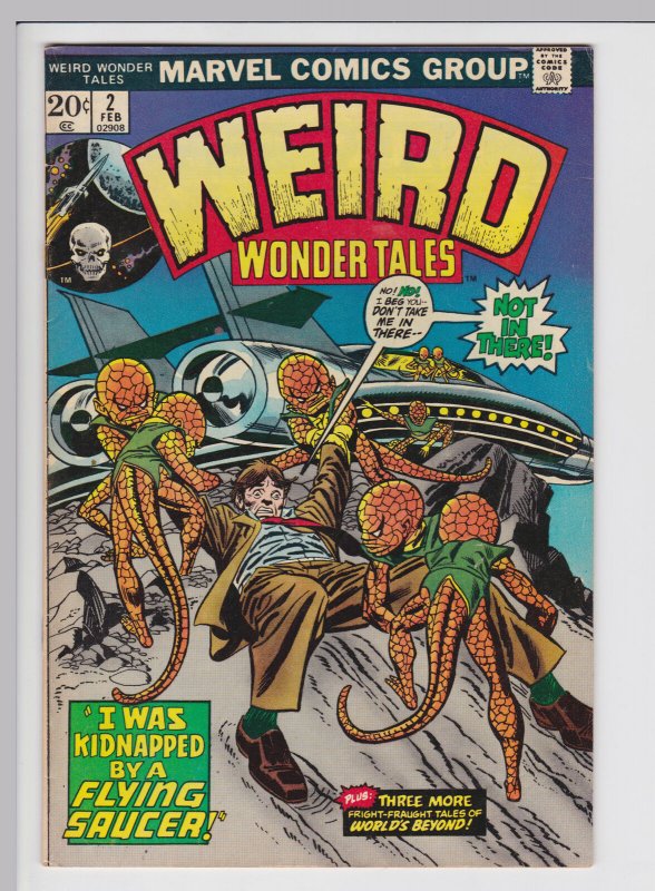 Weird Wonder Tales #2 (Feb 1973) 6.0 FN Marvel Horror