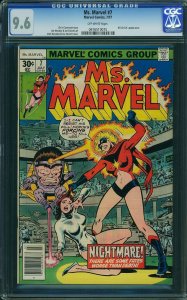 Ms. Marvel #7 (1977) CGC 9.6 NM+