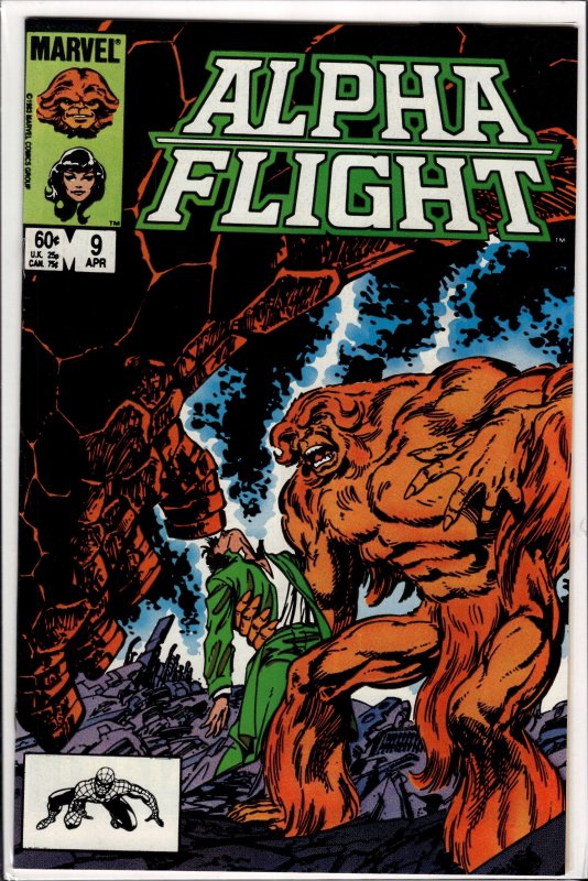 Alpha Flight #9 Direct Edition (1984) Alpha Flight