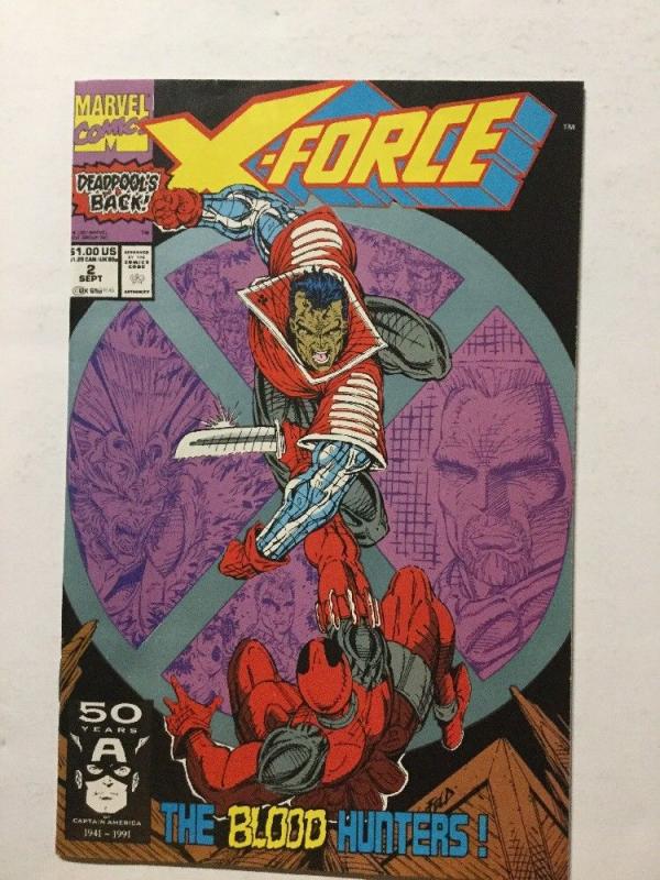 X-Force 2 Deadpool Back 2nd Deadpool Nm Near Mint 