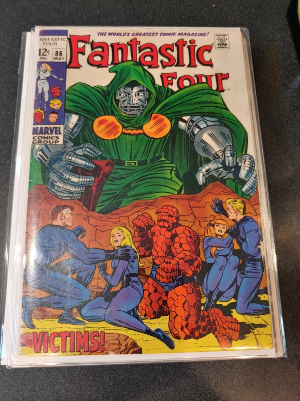 Fantastic Four #86 (1969) high grade