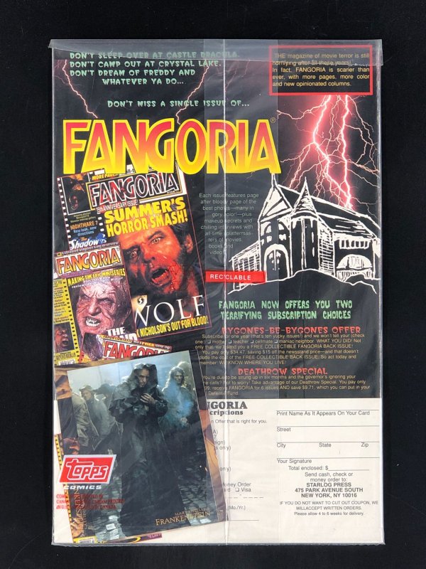 Mary Shelley's Frankenstein #2 (1994) VF/NM Collector's Edition