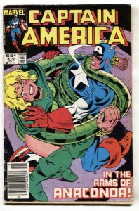 CAPTAIN AMERICA #310--1st Serpent Society--comic book--Marvel