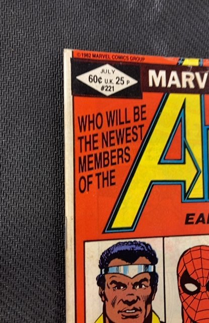 The Avengers #221 (1982)