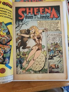 JUMBO COMICS #92, FICTION HOUSE, GD/VG Sheena/Sky Girl (1946)