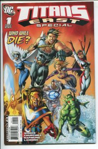 Titans East Special #1 - Who Will Die? - 2008 (Grade 9.2)