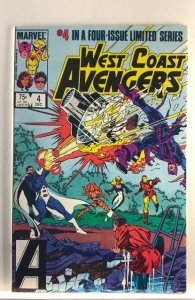 West Coast Avengers #4 Direct Edition (1984)