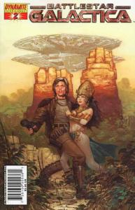 Classic Battlestar Galactica #2A VF/NM; Dynamite | save on shipping - details in