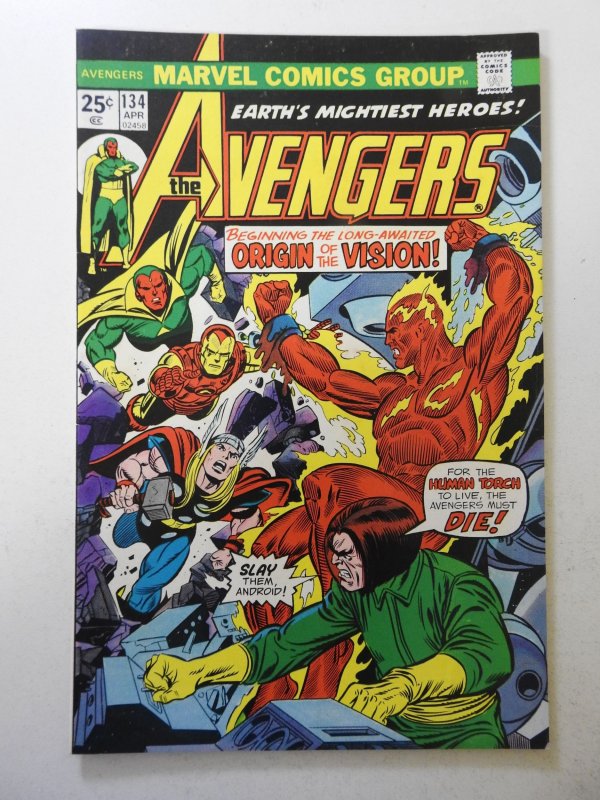 The Avengers #134 (1975) FN Condition! moisture stain