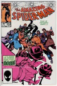 Amazing SPIDER-MAN #253, VF+, 1st Rose, Betrayed, 1963, more ASM in store