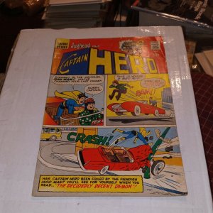 JUGHEAD as CAPTAIN HERO #6 1967 Archie Comics Silver Age superhero classic cover