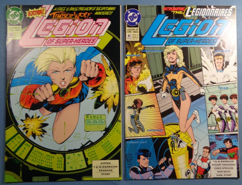 Lot of 30 Legion of Super-Heroes Comics #1