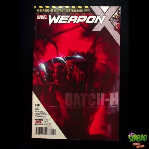 Weapon X, Vol. 3 6A 1st cameo app. of Weapon H