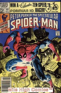 PETER PARKER (1976 Series)  (SPECTACULAR SPIDER-MAN) #60 NEWSSTAND Near Mint