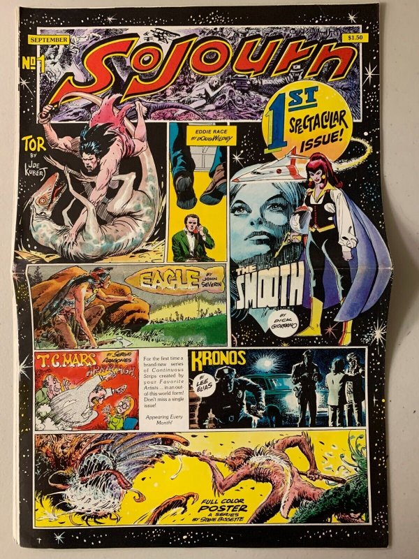 Sojourn #1 tabloid size 6.0 (1977)