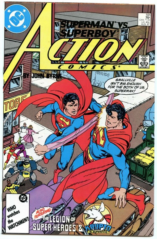 Action Comics 591 Aug 1987 NM- (9.2)