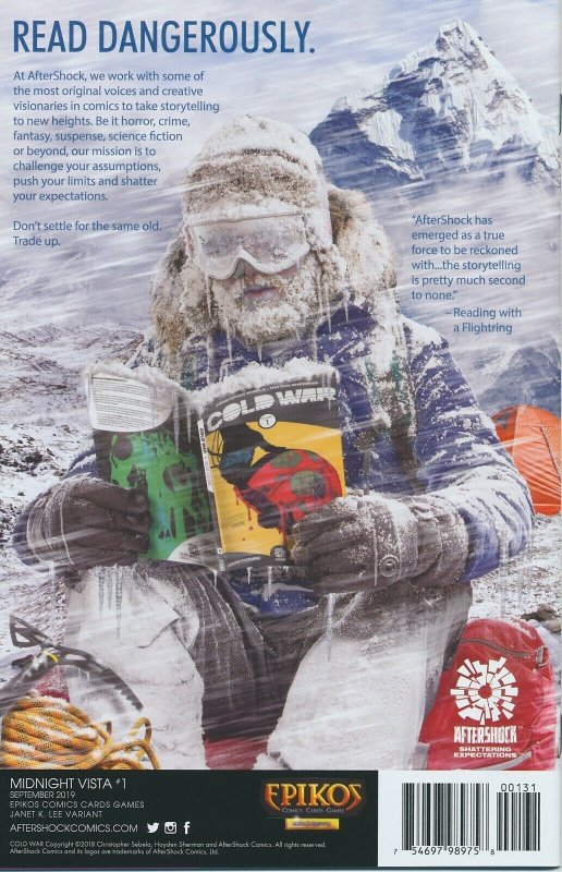 Midnight Vista #1 2019 Janet Lee Signed Epikos Store Exclusive Aftershock