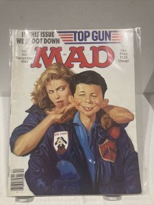 MAD MAGAZINE #267 DECEMBER 1986 TOP GUN SPOOF TOM CRIUSE  