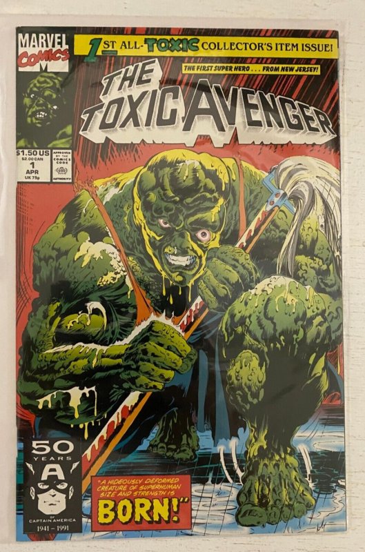 Toxic Avenger #1 Direct Marvel 8.0 VF (1991)