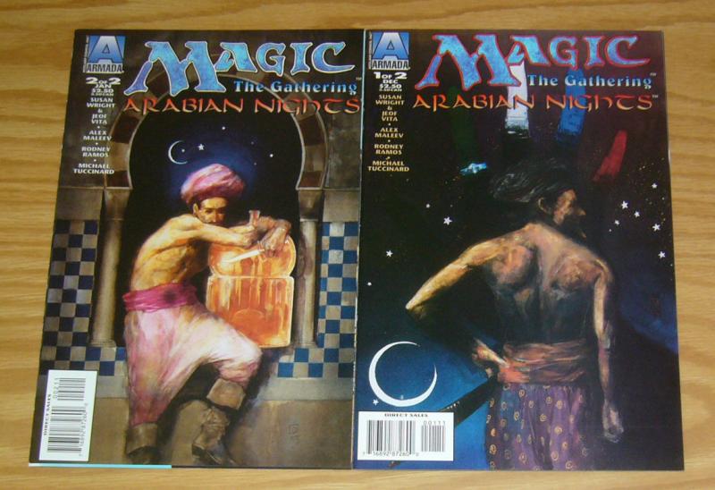 Arabian Nights on the World of Magic the Gathering #1-2 VF/NM complete series