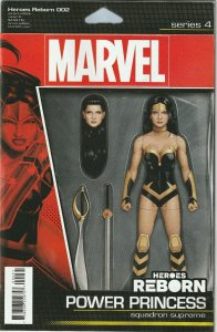 Heroes Reborn # 2 Action Figure Variant Cover NM Marvel