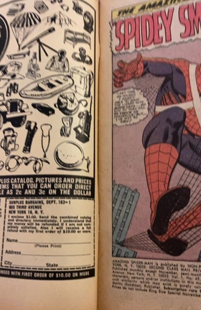 The Amazing Spider-Man #45 (1967)The lizard FN+ Better