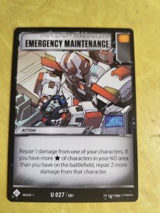 Transformers Trading Card Game: Wave 1 - Emergency Maintenance