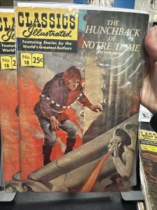 Classics Illustrated No. 18 The Hunchback of Notre Dame A1 