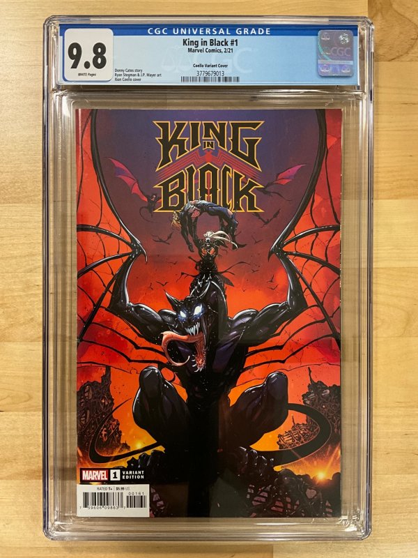 King In Black #1 Coello Cover (2021) CGC 9.8