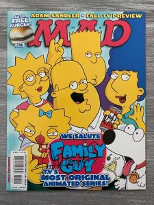 2005 MAD Magazine #458 VF 8.0 SIGNED w/ COA by Sergio Aragones