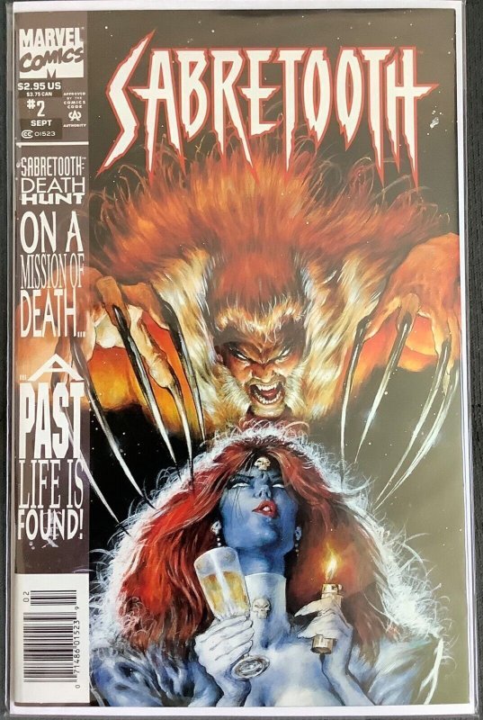 Sabretooth #2 Newsstand Edition! (1993, Marvel) NM/MT