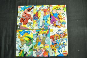 X-FORCE 1981 LOT OF 24 COMICS... RUN#1-10x216-18,21,21,25-33,38   VF - NM