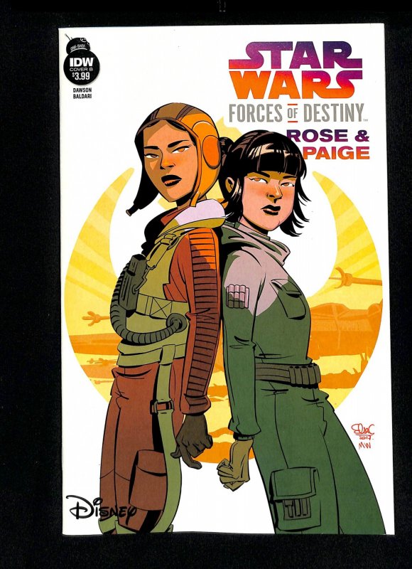 Star Wars Forces of Destiny - Rose & Paige #1 Retailer Incentive Variant